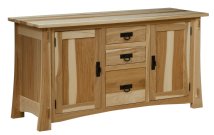 Modesto 2-Door 3-Drawer Credenza